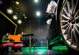 Lighting project MINI dealership