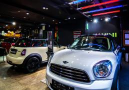 Lighting project MINI dealership