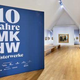 Освещение залов «Museum Kunst der Westkuste („MKdW”)» ( Музея искусства Западного побережья ) в Алькерзуме на острове Фёр (Fohr) в Северном море. Часть 2