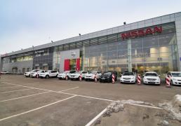 Проект освещения автосалона Nissan