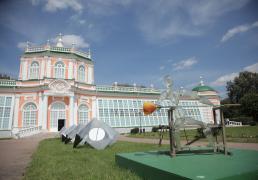 Освещение выставки "Ода стеклу" в музее керамики и Усадьбе Кусково