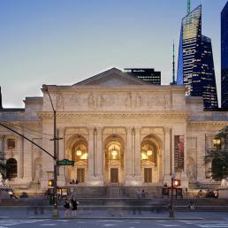 Модернизация освещения Нью-Йоркской Публичной библиотеки NewYork Public Library завершена к её 125-летию в 2025 году